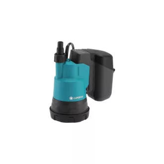   GARDENA Akkumulátoros merülőszivattyú tiszta vízhez 2000/2 18V P4A akkumulátorr