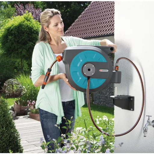 Gardena rollup s fali tömlődoboz