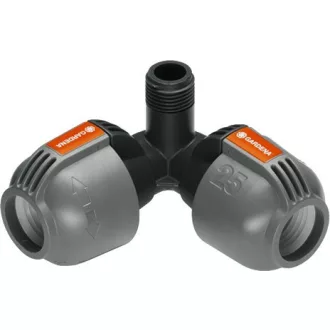 GARDENA SP sarokelem 25 mm x 3/4" külső menettel – 10 bar-os KPE idomok