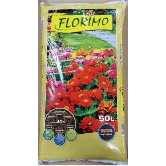 Florimo Natúr tőzeg, 50L – Virágföld, tőzeg, granulátum