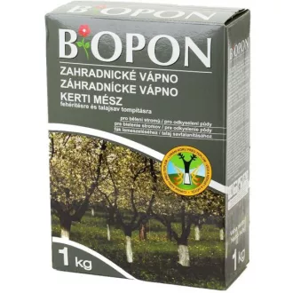 Biopon kerti mész 1kg – Növény, virág- és gyümölcstápok