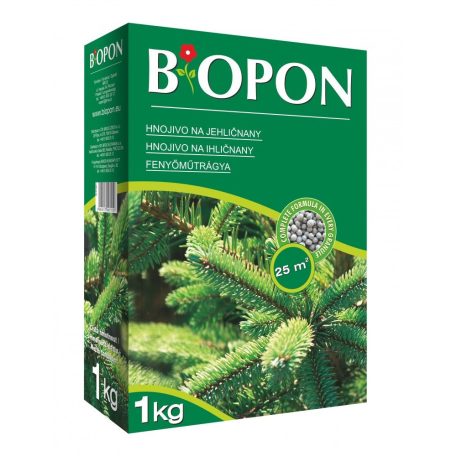 Biopon növénytáp Fenyőtáp granulátum 1kg