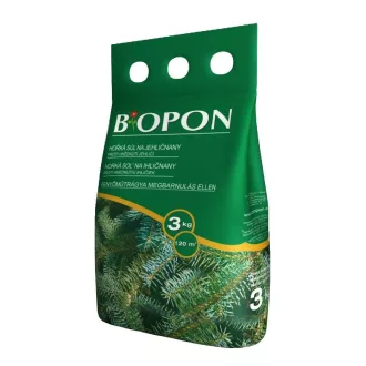 Biopon növénytáp Fenyőtáp megbarnulás ellen granulátum 3kg – Örökzöld trágya