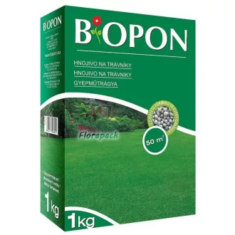 Biopon növénytáp Gyep granulátum 1kg (50 m2) – Szezonális fenntartó trágyák