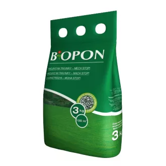 Biopon növénytáp Gyep granulátum 3kg (100 m2) – Szezonális fenntartó trágyák