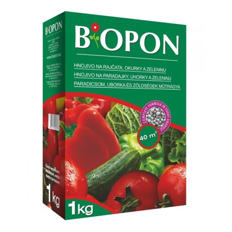 Biopon növénytáp Paradicsom, Uborka és Zöldség granulátum 1kg