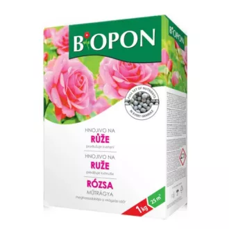 Biopon növénytáp Rózsa granulátum 1kg – Növény, virág- és gyümölcstápok