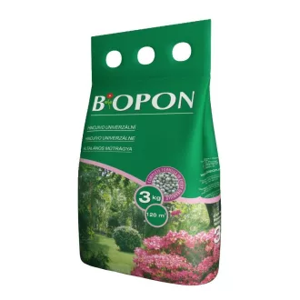 Biopon növénytáp Univerzális granulátum 3kg – Növény, virág- és gyümölcstápok