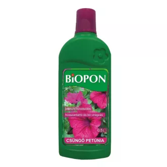 Biopon tápoldat Csüngő Petúnia 500ml – Növény, virág- és gyümölcstápok