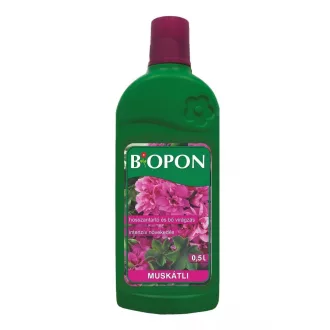 Biopon tápoldat Muskátli 1L – Növény, virág- és gyümölcstápok
