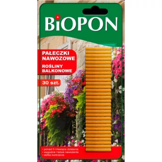 Biopon táprúd Balkon növény 30db/bliszter – Növény, virág- és gyümölcstápok