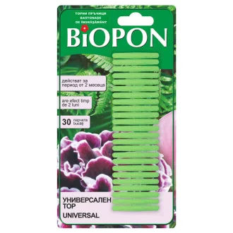 Biopon táprúd Univerzális 30db/bliszter – Növény, virág- és gyümölcstápok