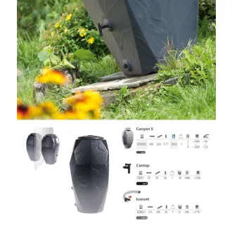 Esővízgyűjtő Canyon - Antracit