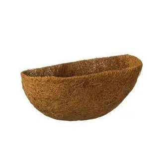 Kókuszkosár félkör 35 cm