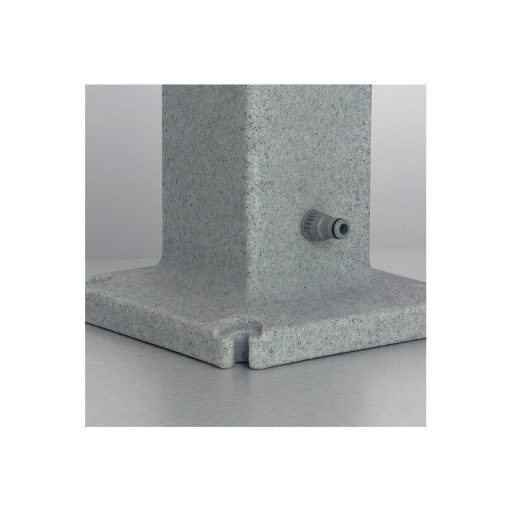 Kerti kút "Poller" gránit hatású, 90x12x12 cm, PE