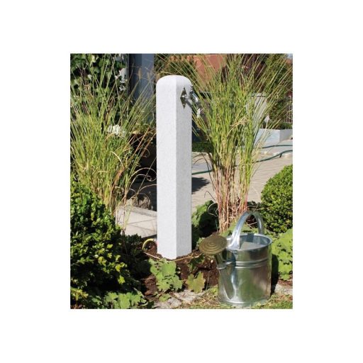 Kerti kút "Poller" gránit hatású, 90x12x12 cm, PE