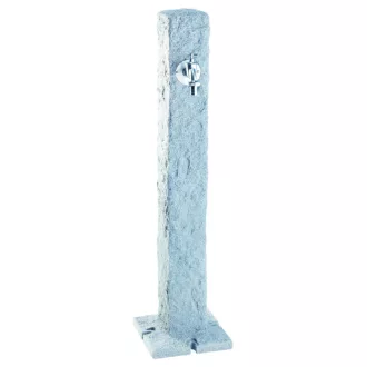   Kerti kút "Natura" gránit hatású, világos szürke, 98x12x12 cm, PE