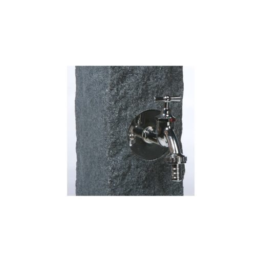 Kerti kút "Natura" gránit hatású, világos szürke, 98x12x12 cm, PE