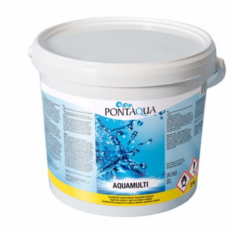 Aquamulti -3kg - hármas hatású kombinált vízkezelő tabletta