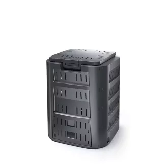 Komposztáló, 320L, Fekete