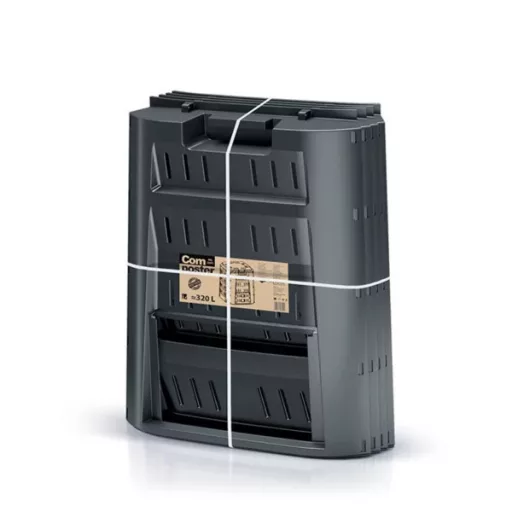 Komposztáló, 320L, Fekete