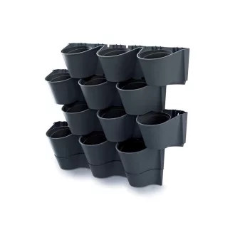 Cascade 600W Függőleges Kert Fali - Antracit