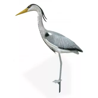 Állatfigura, Szürkegém II, 87 cm egylábú – Állatfigurák