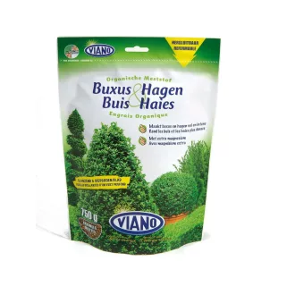 Viano Buxus & Formanyírt örökzöldek, 0,75kg – Bio, környezettudatos, szerves trágyák