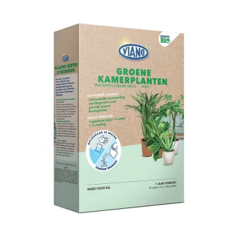 Viano Bio Happy, 100% vízoldékony szervestáp beltéri – 52x5g – Palántázás