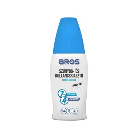 Bros Plus szúnyog és kullancs riasztó pumpás 50ml (B002)