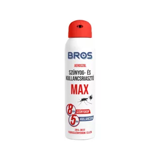 Bros Szúnyog- és Kullancsriasztó aeroszol MAX 90ml (B208) – Szúnyog, moly, kullancs ellen