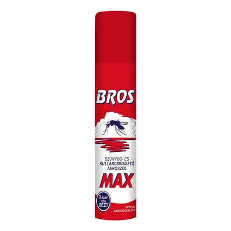 Bros Szúnyog- és Kullancsriasztó aeroszol MAX 90ml (B208)