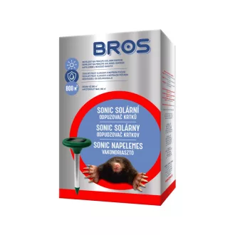 Bros Vakondriasztó Napelemes SONIC (B419) – Vakond, nyest, rágcsáló, vad ellen