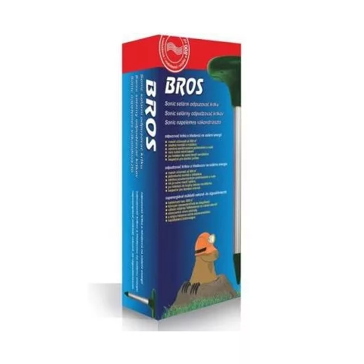 Bros Vakondriasztó Napelemes SONIC (B419) – Vakond, nyest, rágcsáló, vad ellen
