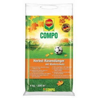 COMPO őszi gyeptrágya 4kg (200 m2) – Szezonális fenntartó trágyák