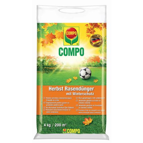 COMPO őszi gyeptrágya 4kg (200 m2)