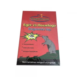 Egér és Rovarfogó ragasztós lap, közepes – Rovarölők