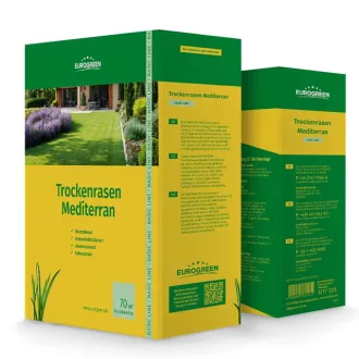 EUROGREEN Monaco/Mediterrán fűmag (2,5 kg) - (50-75 m2)