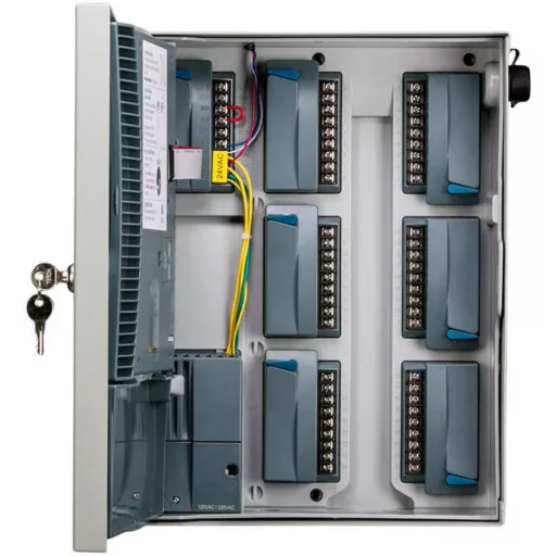 ICC2 8 zónás kültéri vezérlő, 54 körig bővíthető, acél ház