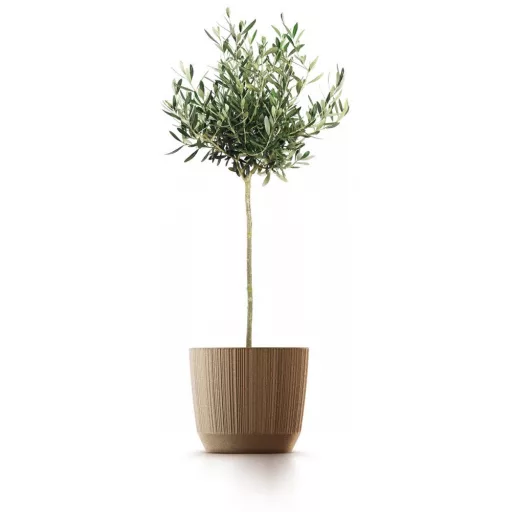 Virágcserép 150 Ryfo Eco Wood - Natúr – Virágcserepek, virágládák