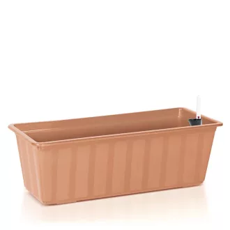 Balkonláda Öntöző Szettel - Terrakotta