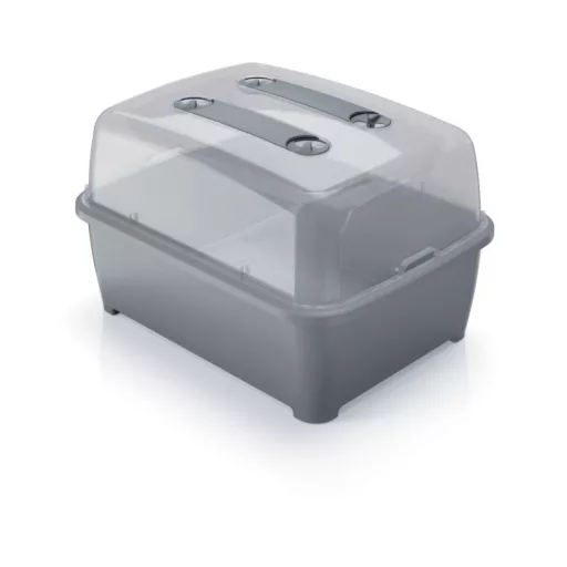 Zöldház 770 Respana Planter Set - Antracit – Virágcserepek, virágládák