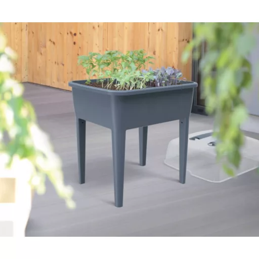 Zöldház 770 Respana Planter Set - Antracit – Virágcserepek, virágládák