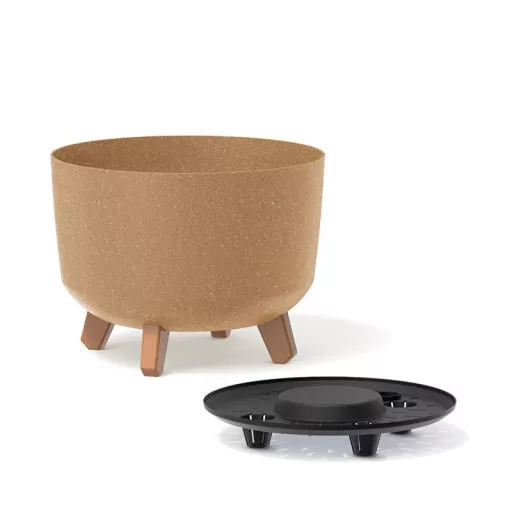 Virágcserép 400 Gracia Normál Eco Wood - Natúr Eco 12274885663215 – Virágcserepek, virágládák