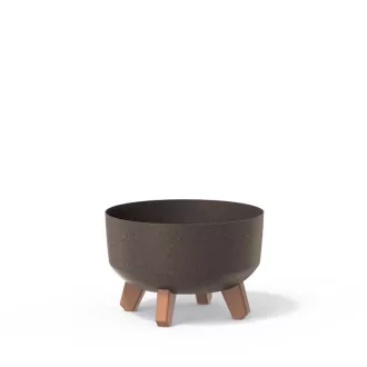 Virágcserép 240L Gracia Alacsony Eco Wood - Kávé Eco 12276885663217 – Virágcserepek, virágládák