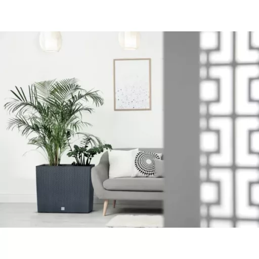 Balkonláda 600T Rato Case Tower - Antracit – Virágcserepek, virágládák