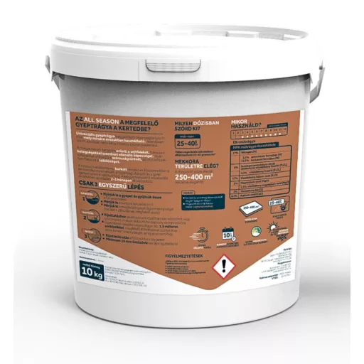 Eurogreen All Season gyeptrágya 10kg (17-5-17+2) (250-440m2) – Szezonális fenntartó trágyák