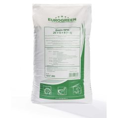   EUROGREEN - BASIC NPK (25 kg) gyeptrágya (20-5-8+4) (600-1000 m2)