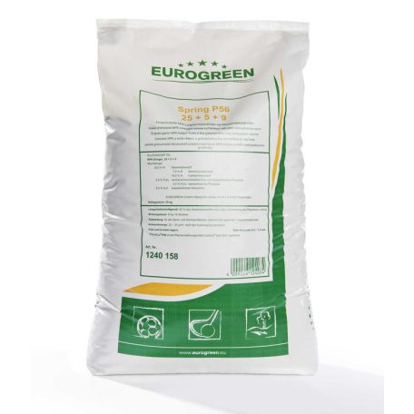 EUROGREEN - SPRING P56 gyeptrágya 25kg (25-5-9) (830-1250 m2)