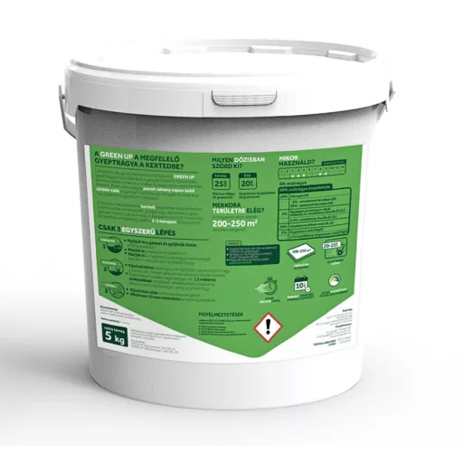 Eurogreen Green Up gyeptrágya, 5kg – Szezonális fenntartó trágyák